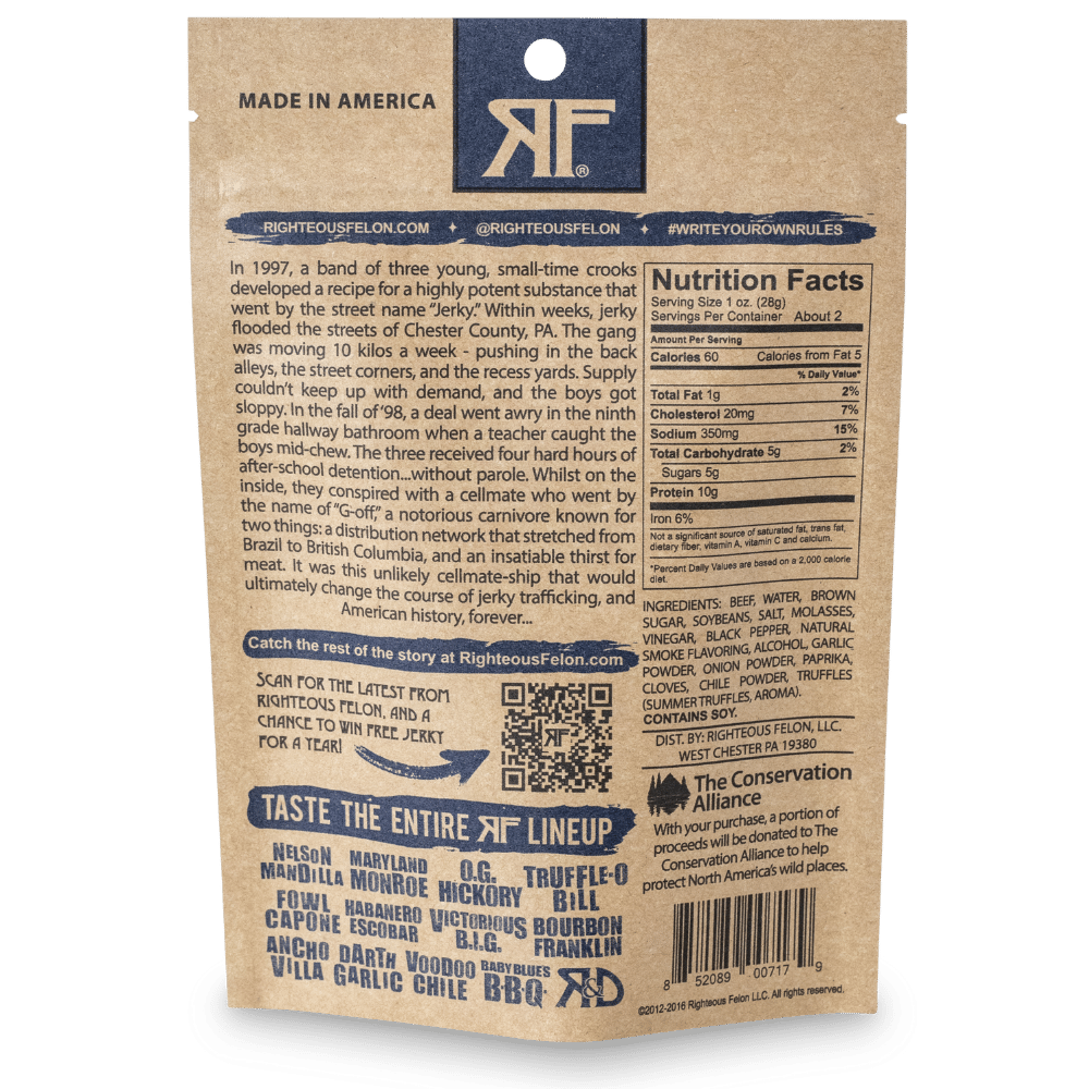 Truffle-O Bill Beef Jerky R0