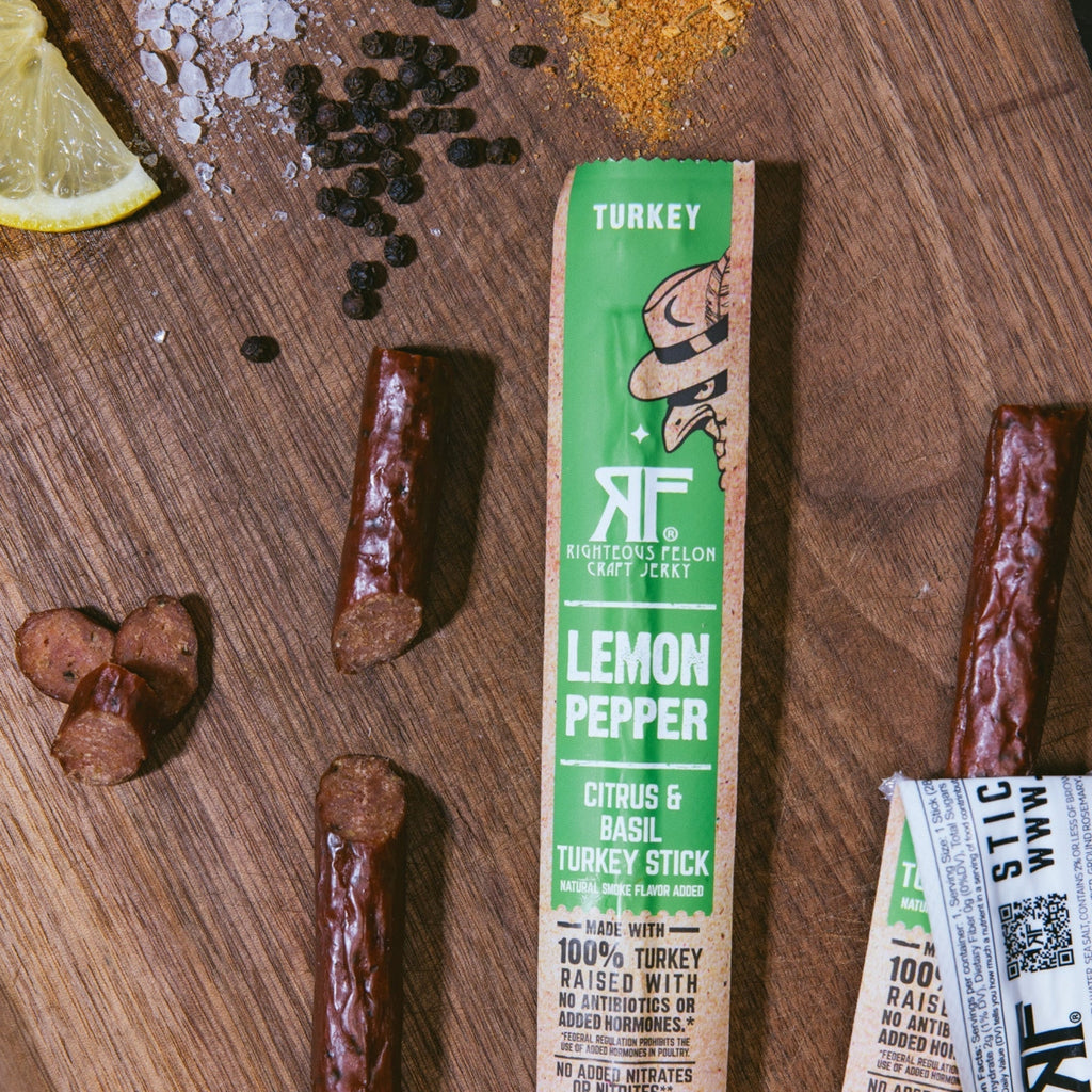 Lemon Pepper Turkey Stick (10-Pack) J0