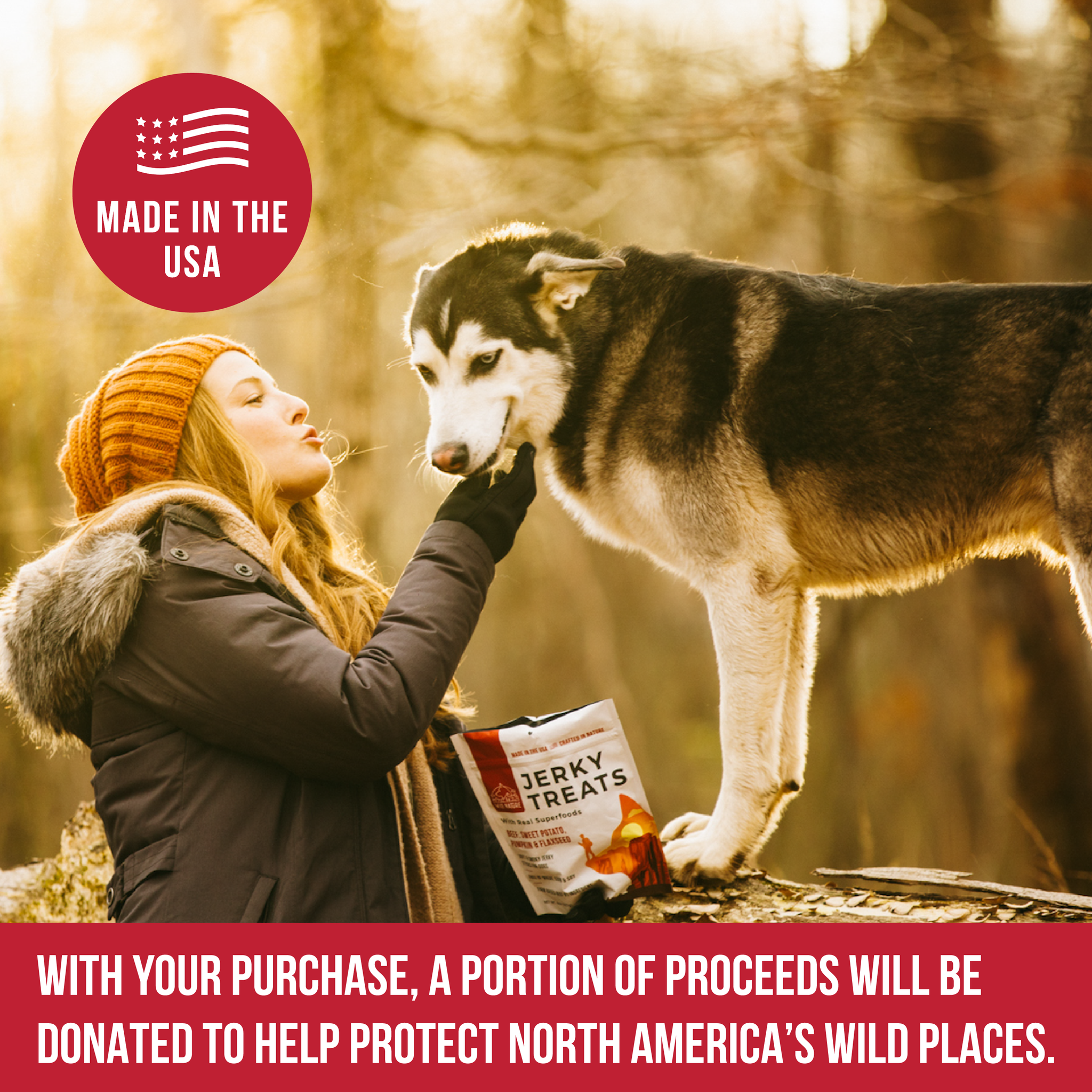 Wild Ranger Beef & Superfoods Jerky Dog Treats (8oz) U3